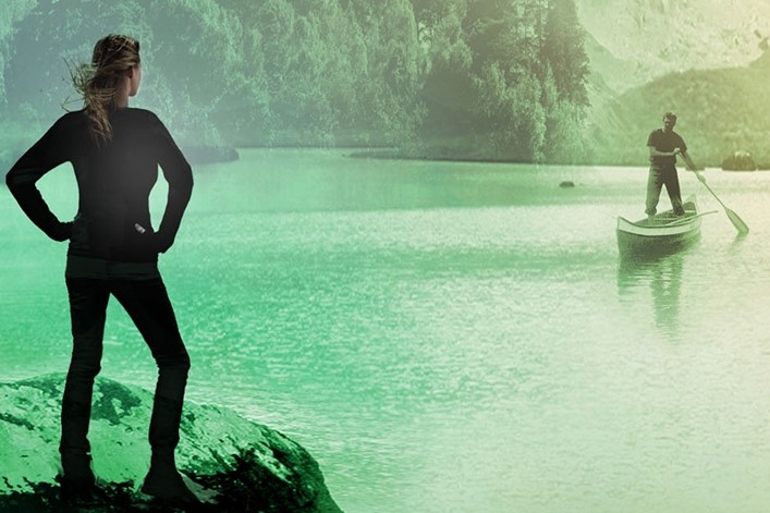 Eve Duncan in the Scottish highlands