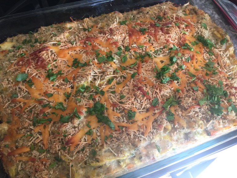 Cheesy Summer Squash Casserole